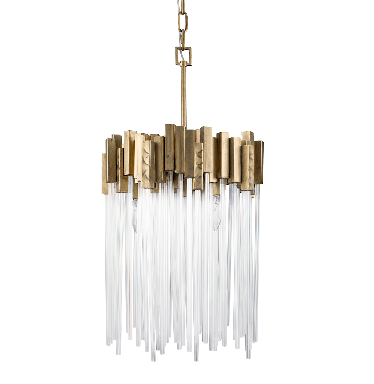 Matrix 3-Light Pendant - Havana Gold
