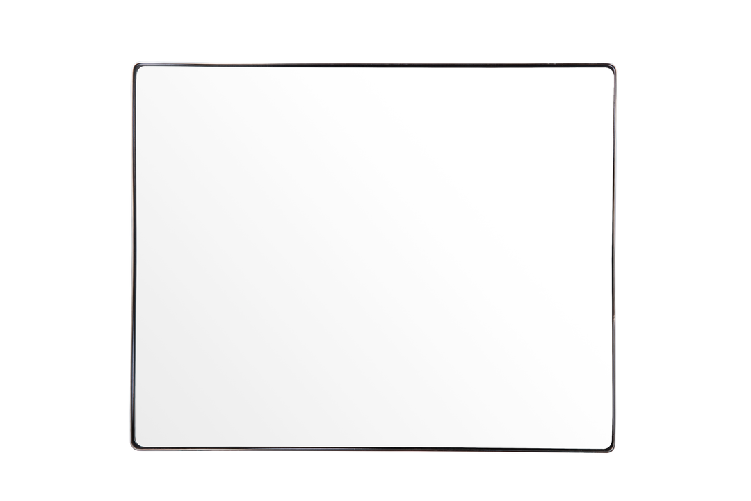 Kye 407A02BN 24x30 Rectangle Mirror - Brushed Nickel