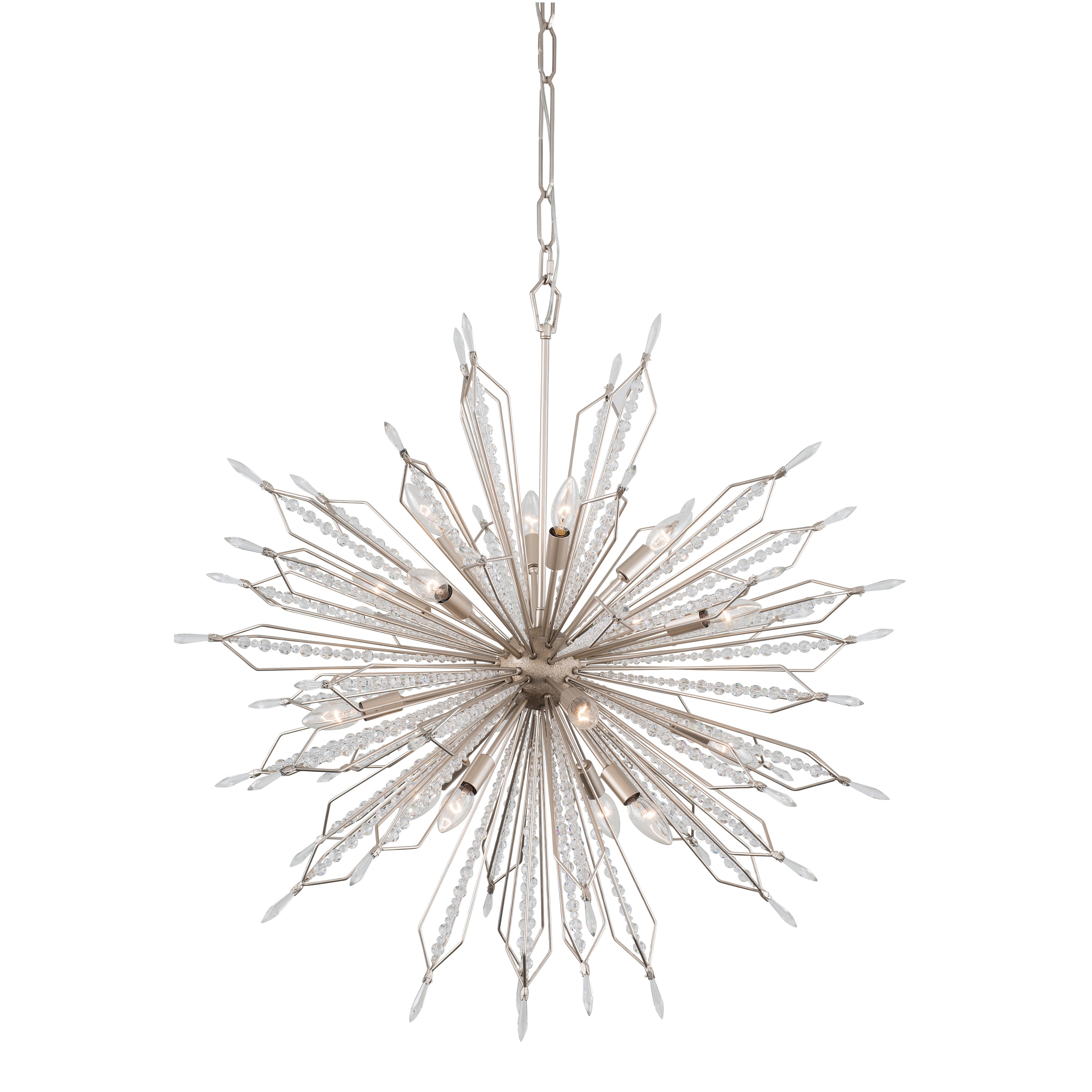 Orbital 16-Light Large Pendant - Gold Dust