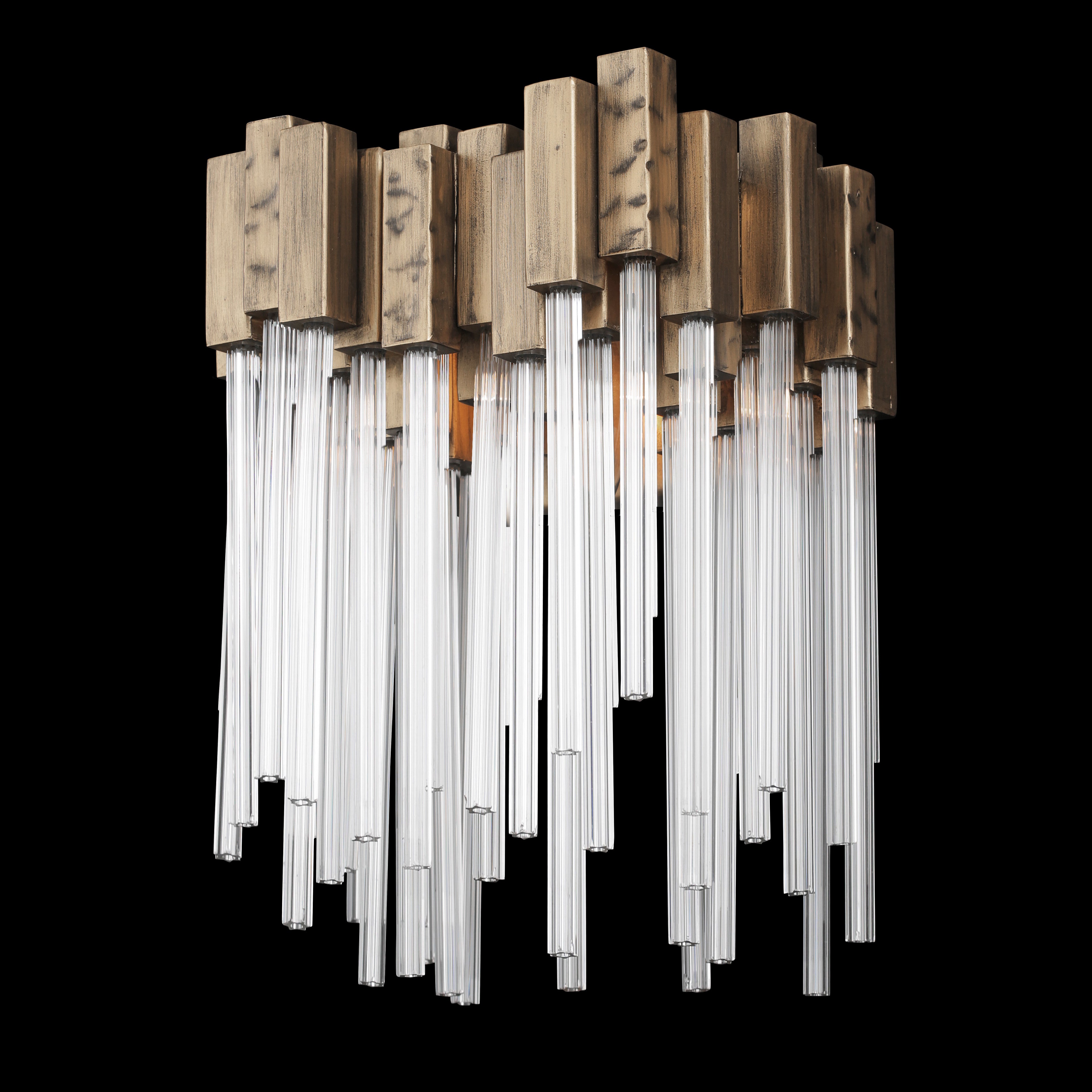 Matrix 1-Light Sconce - Havana Gold